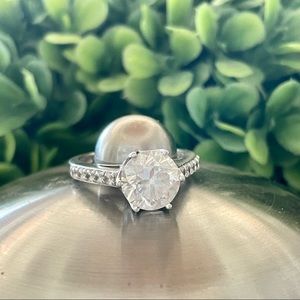 Engagement 925 CZ Solitaire Ring
